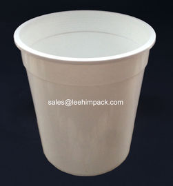 China 1kg Round Plastic Food Pail For Multi-use Purpose supplier